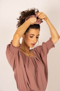 romantyczna bluzka